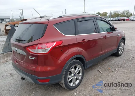 2014 Ford Escape Titanium из США, поврежденный, VIN 1FMCU0JX7EUB76360